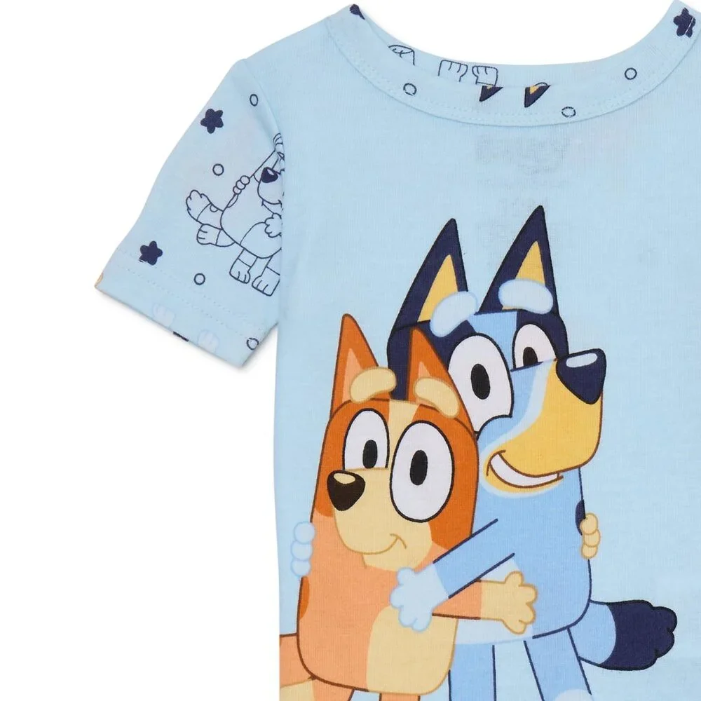 BLUEY BINGO TODDLER BOY Pajamas SIZE 12 MONTHS Blue NEW